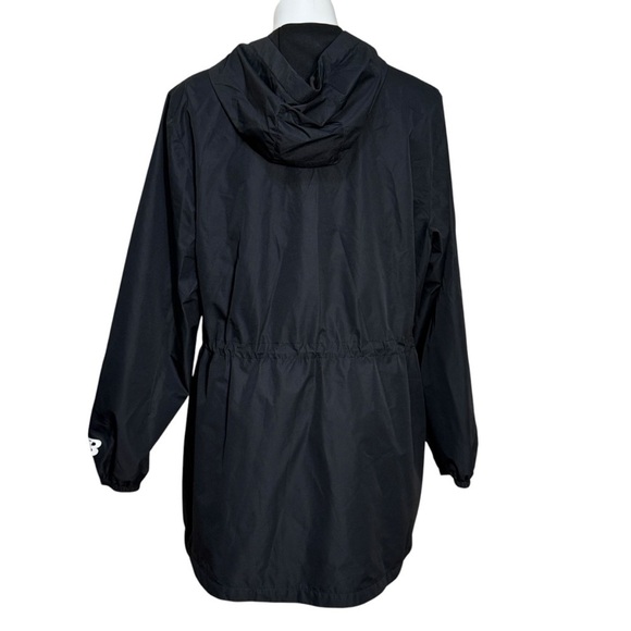 New Balance Hooded Midlength Wind/Water Resistant Jacket plus size 3X - Picture 2 of 5